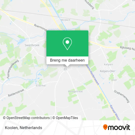 Koolen kaart