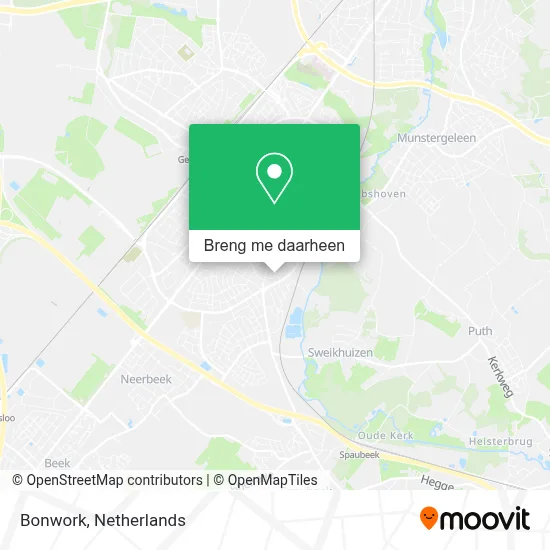 Bonwork kaart