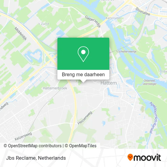 Jbs Reclame kaart