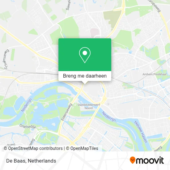 De Baas kaart