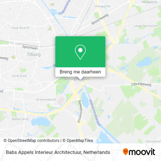 Babs Appels Interieur Architectuur kaart
