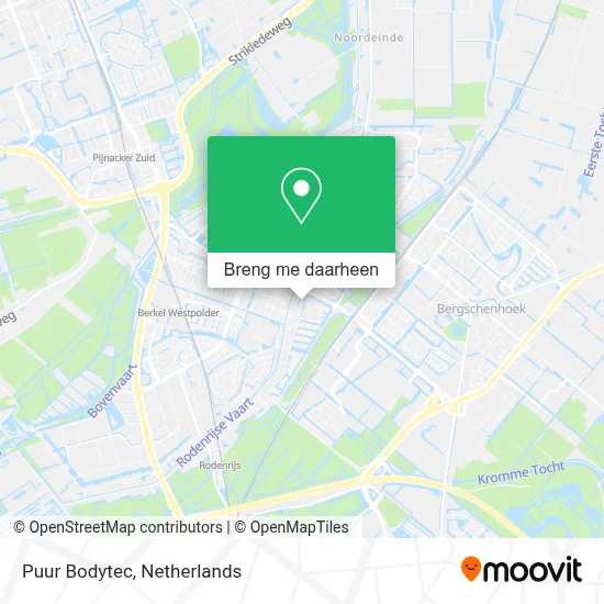 Puur Bodytec kaart