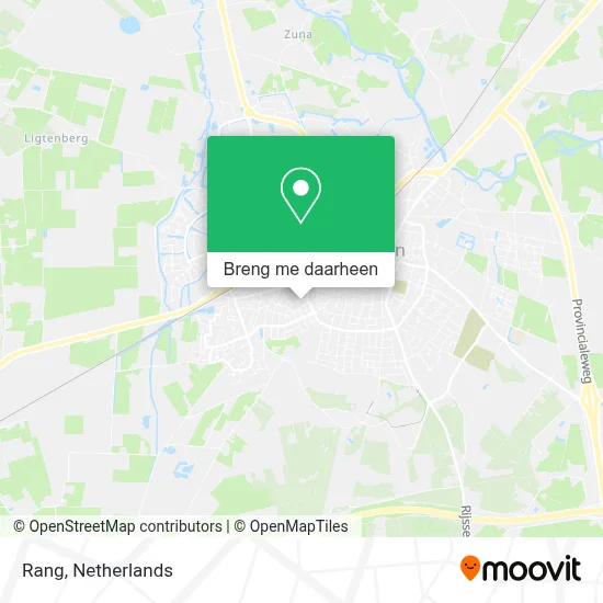 Rang kaart