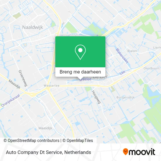 Auto Company Dt Service kaart