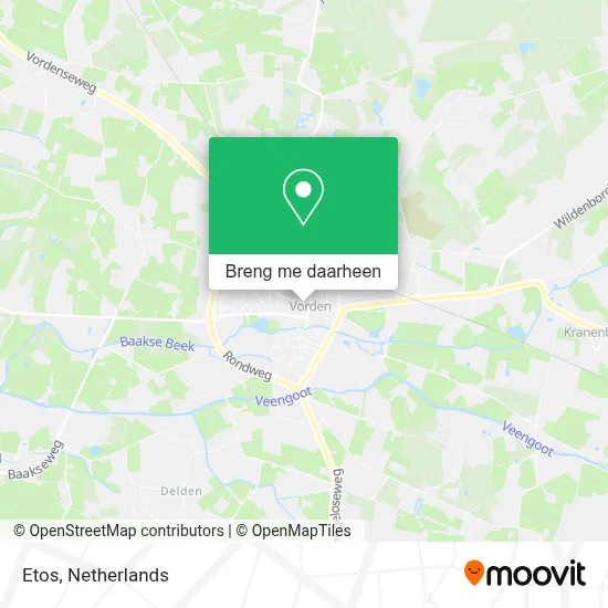 Etos kaart
