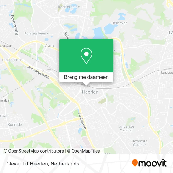 Clever Fit Heerlen kaart