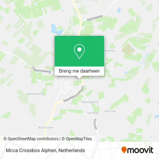 Mcca Crossbos Alphen kaart