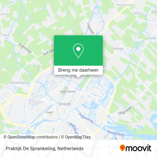 Praktijk De Sprankeling kaart
