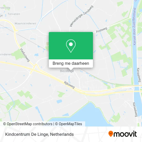 Kindcentrum De Linge kaart
