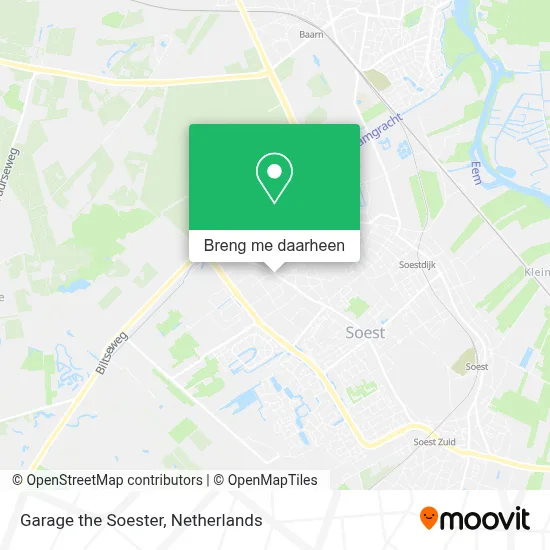 Garage the Soester kaart