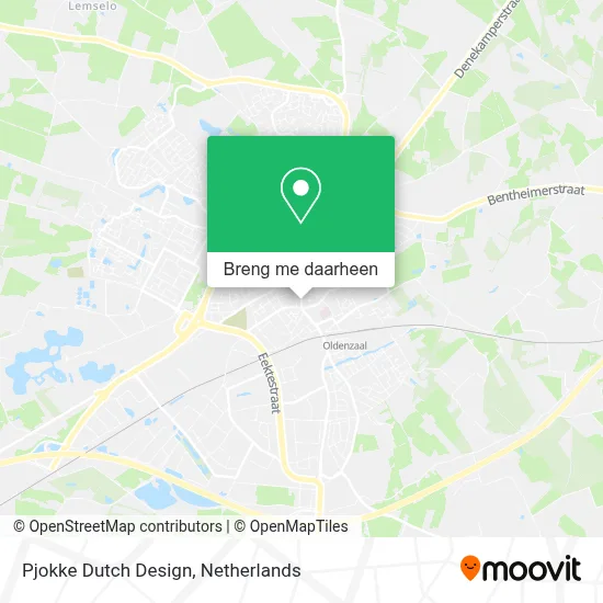 Pjokke Dutch Design kaart