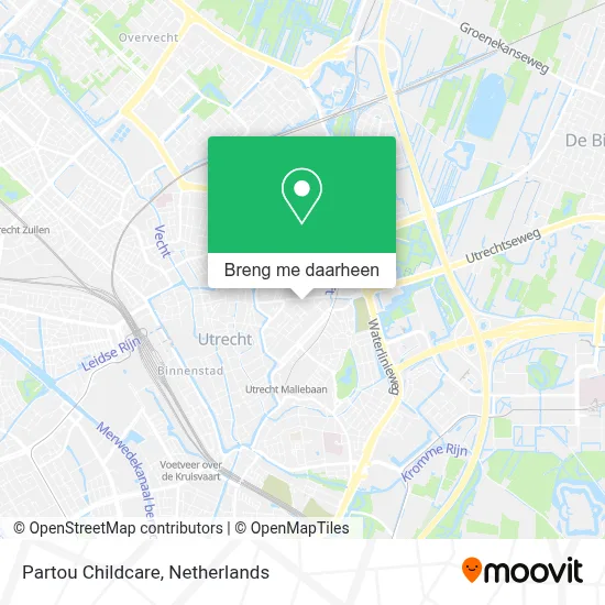 Partou Childcare kaart