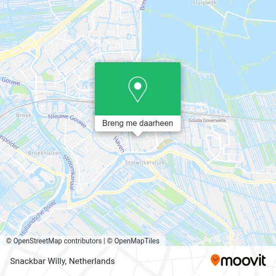 Snackbar Willy kaart
