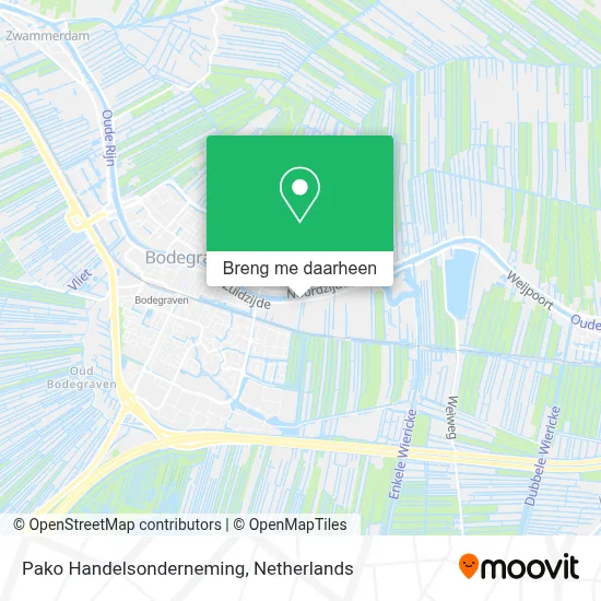 Pako Handelsonderneming kaart