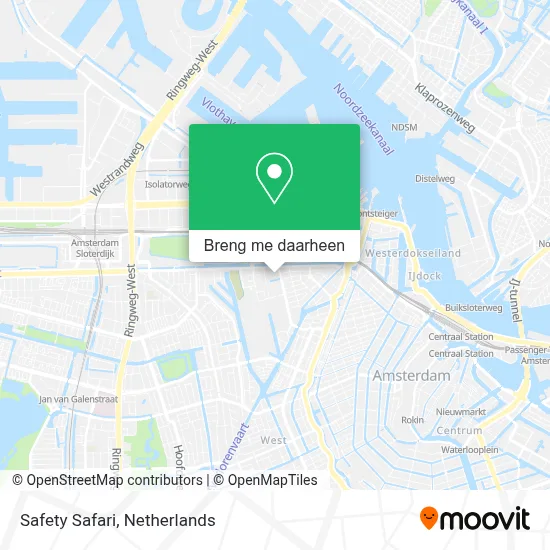 Safety Safari kaart