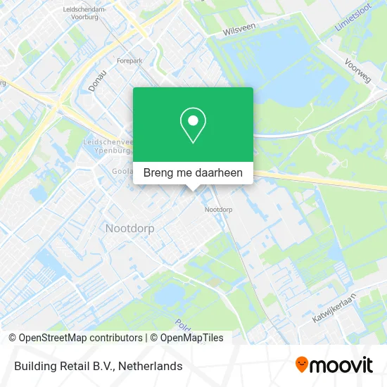 Building Retail B.V. kaart