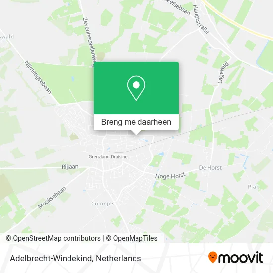 Adelbrecht-Windekind kaart
