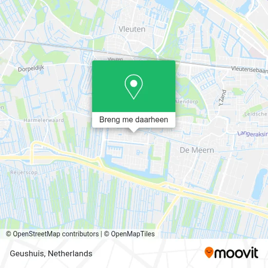 Geushuis kaart