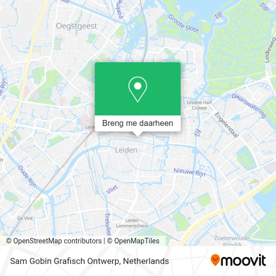 Sam Gobin Grafisch Ontwerp kaart