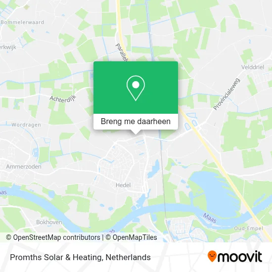 Promths Solar & Heating kaart