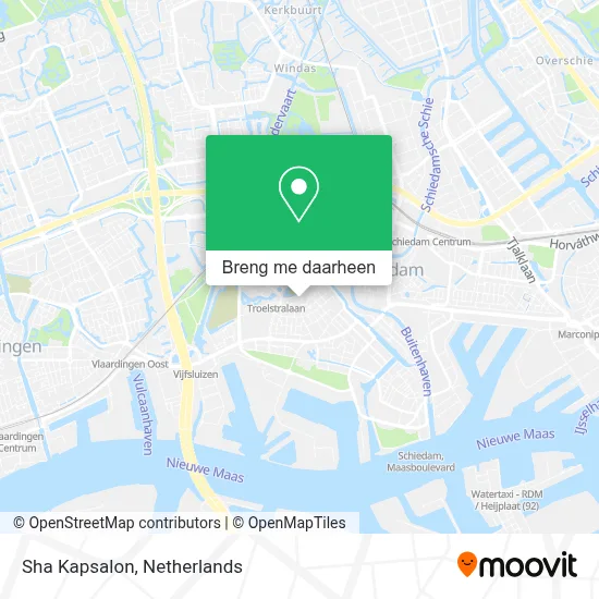 Sha Kapsalon kaart