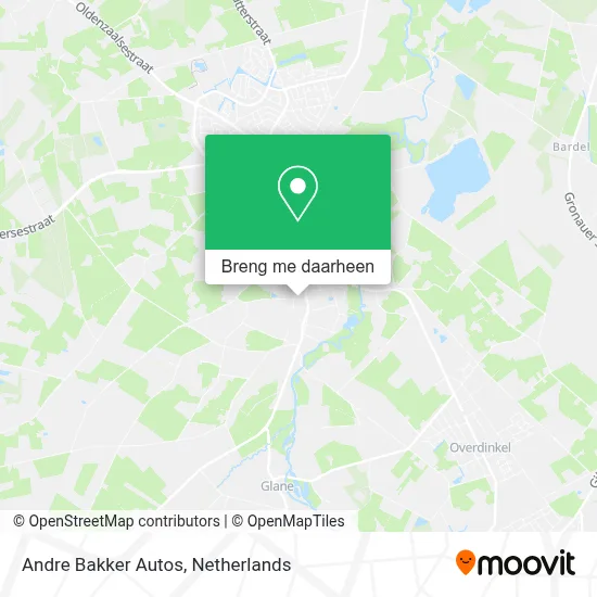 Andre Bakker Autos kaart