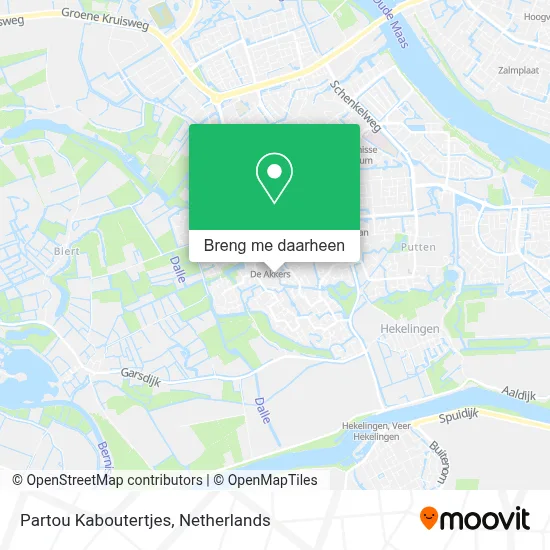 Partou Kaboutertjes kaart