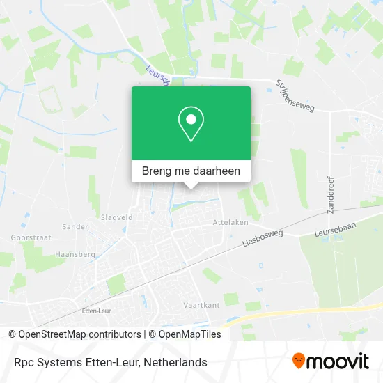 Rpc Systems Etten-Leur kaart