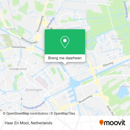 Haar En Mooi kaart