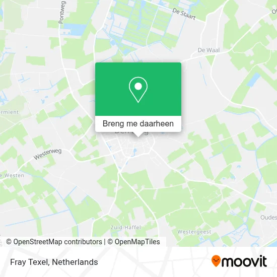 Fray Texel kaart