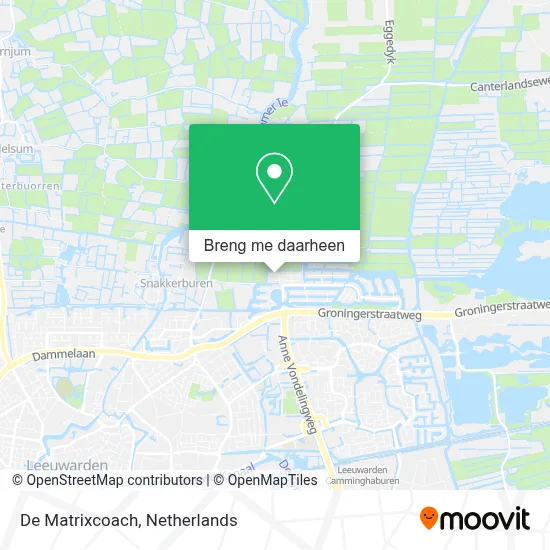 De Matrixcoach kaart