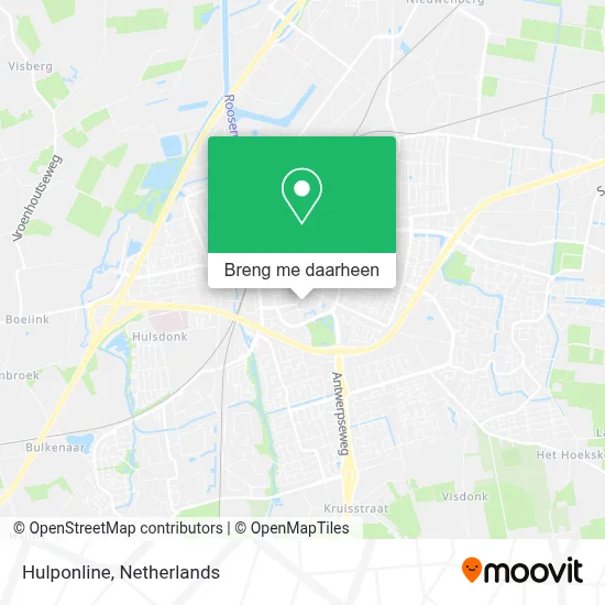 Hulponline kaart