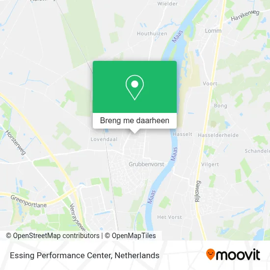 Essing Performance Center kaart