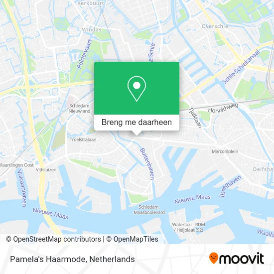 Pamela's Haarmode kaart