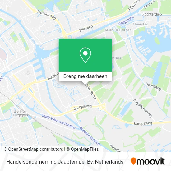 Handelsonderneming Jaaptempel Bv kaart