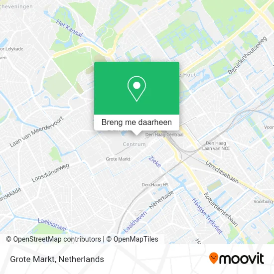 Grote Markt kaart