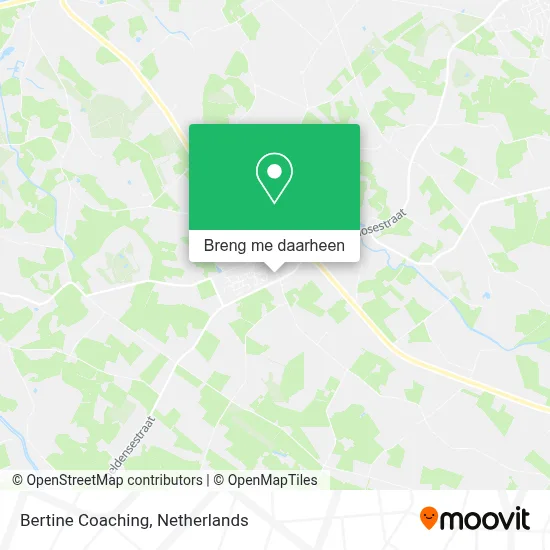 Bertine Coaching kaart