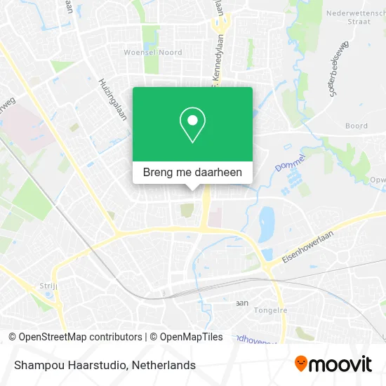 Shampou Haarstudio kaart