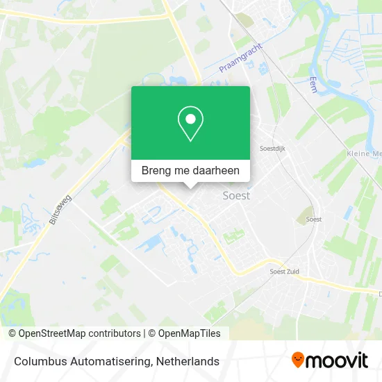 Columbus Automatisering kaart