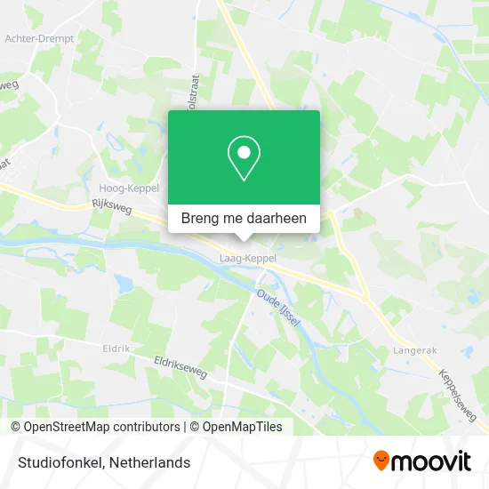 Studiofonkel kaart