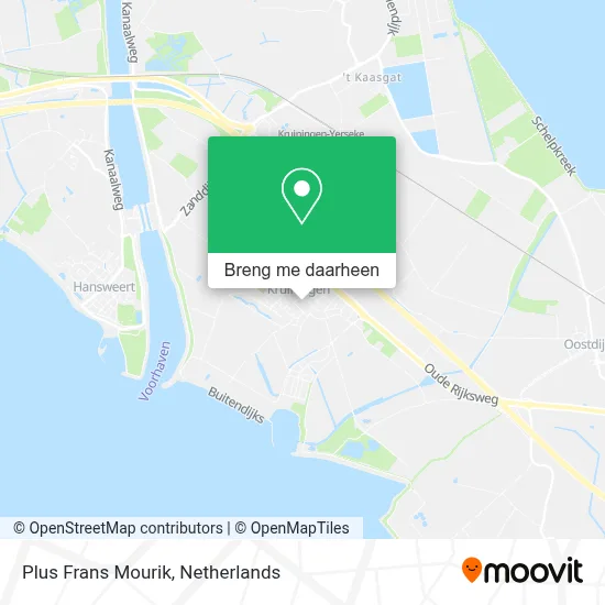 Plus Frans Mourik kaart