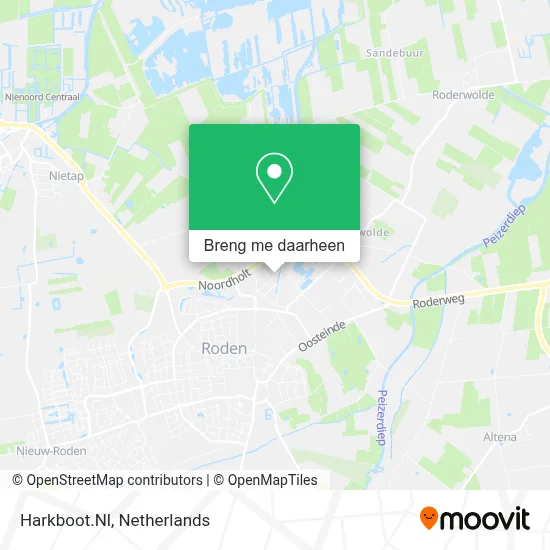 Harkboot.Nl kaart