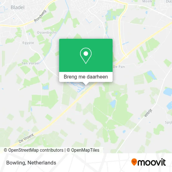 Bowling kaart