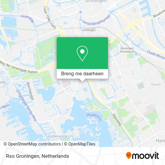 Rso Groningen kaart