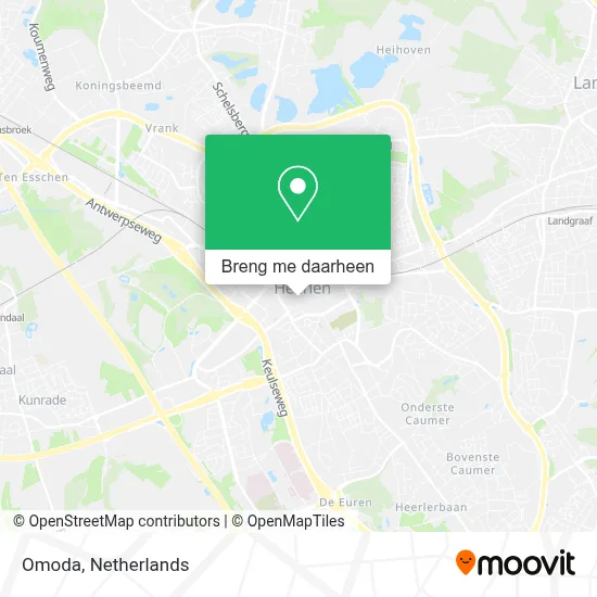 Omoda kaart