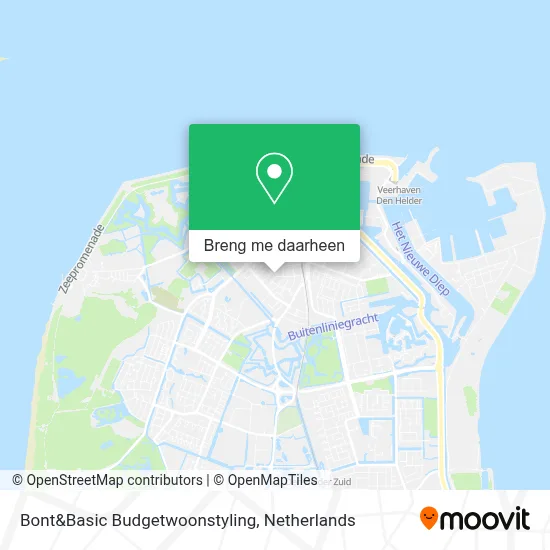 Bont&Basic Budgetwoonstyling kaart