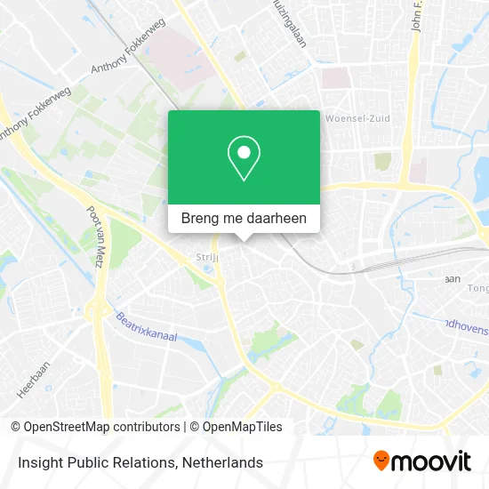 Insight Public Relations kaart