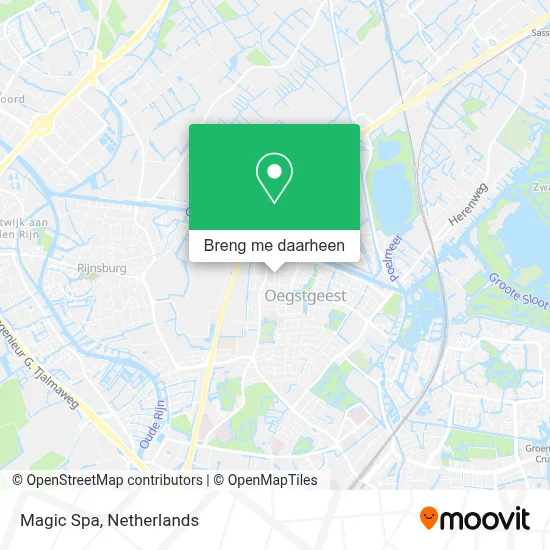 Magic Spa kaart