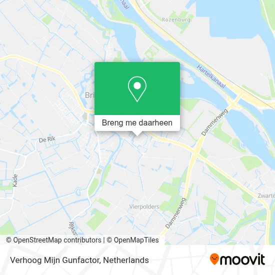 Verhoog Mijn Gunfactor kaart