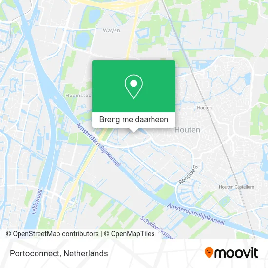 Portoconnect kaart